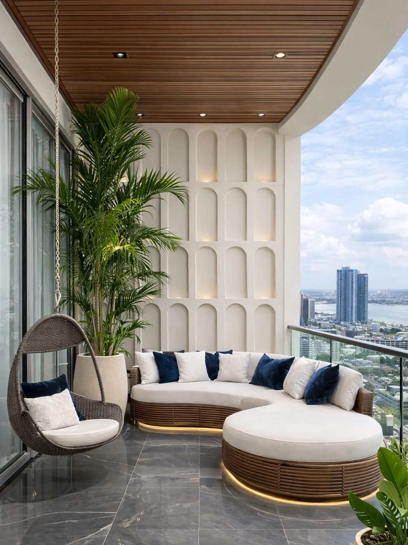 Balcony Interior Designer in Sector 137 Noida