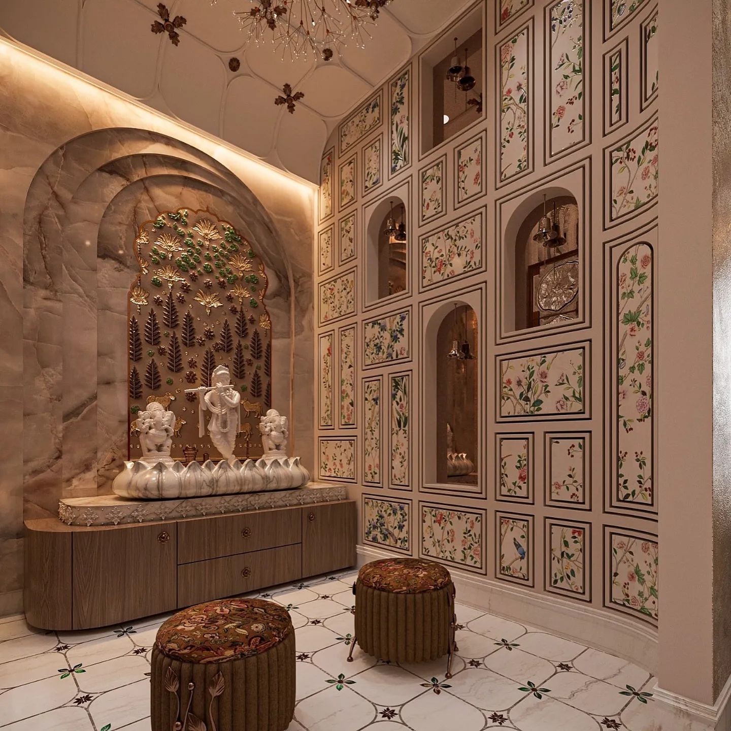 Mandir Interior Designer in Gaur City, Greater Noida West