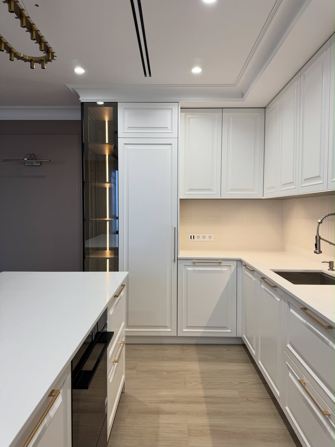Luxury Modular Kitchen in PU Paint — photo 3