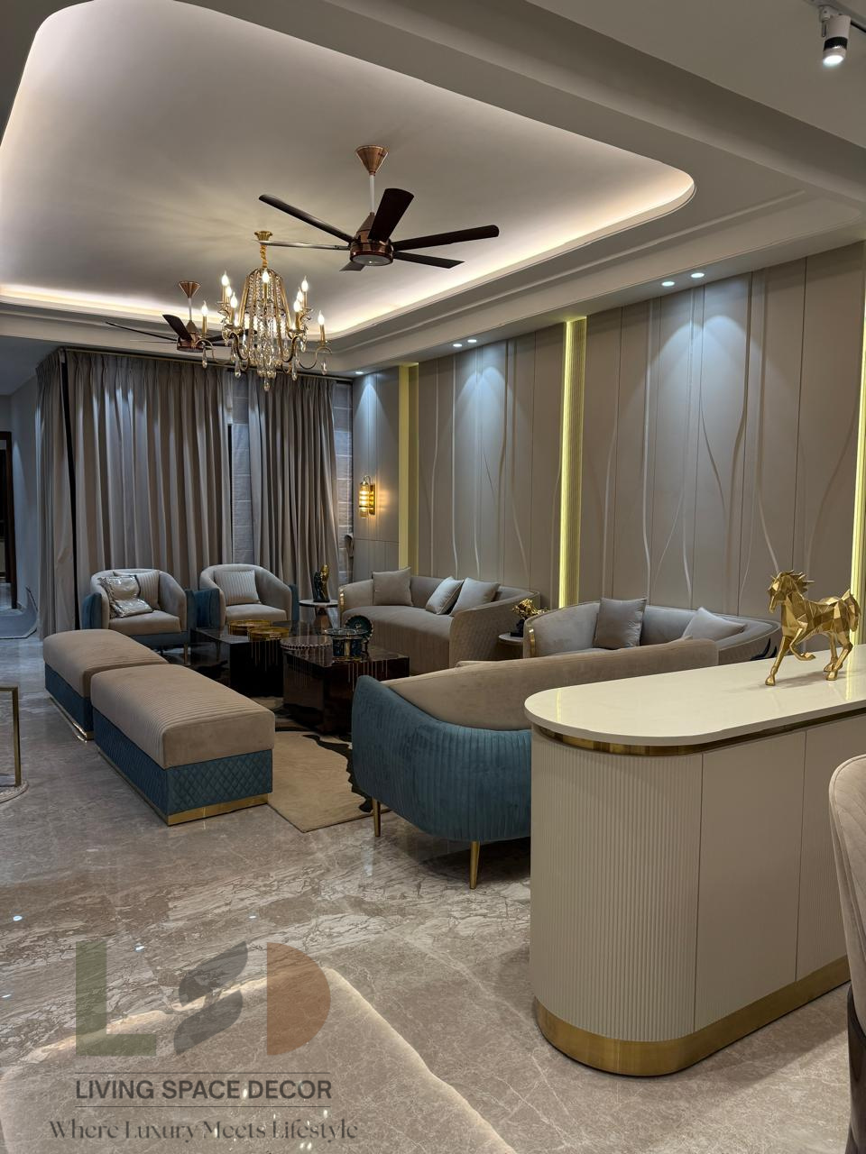4 BHK interior design-A Dream Home, Designed With Heart