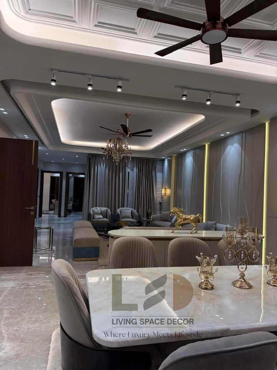 4 BHK interior design-A Dream Home, Designed With Heart — inquire